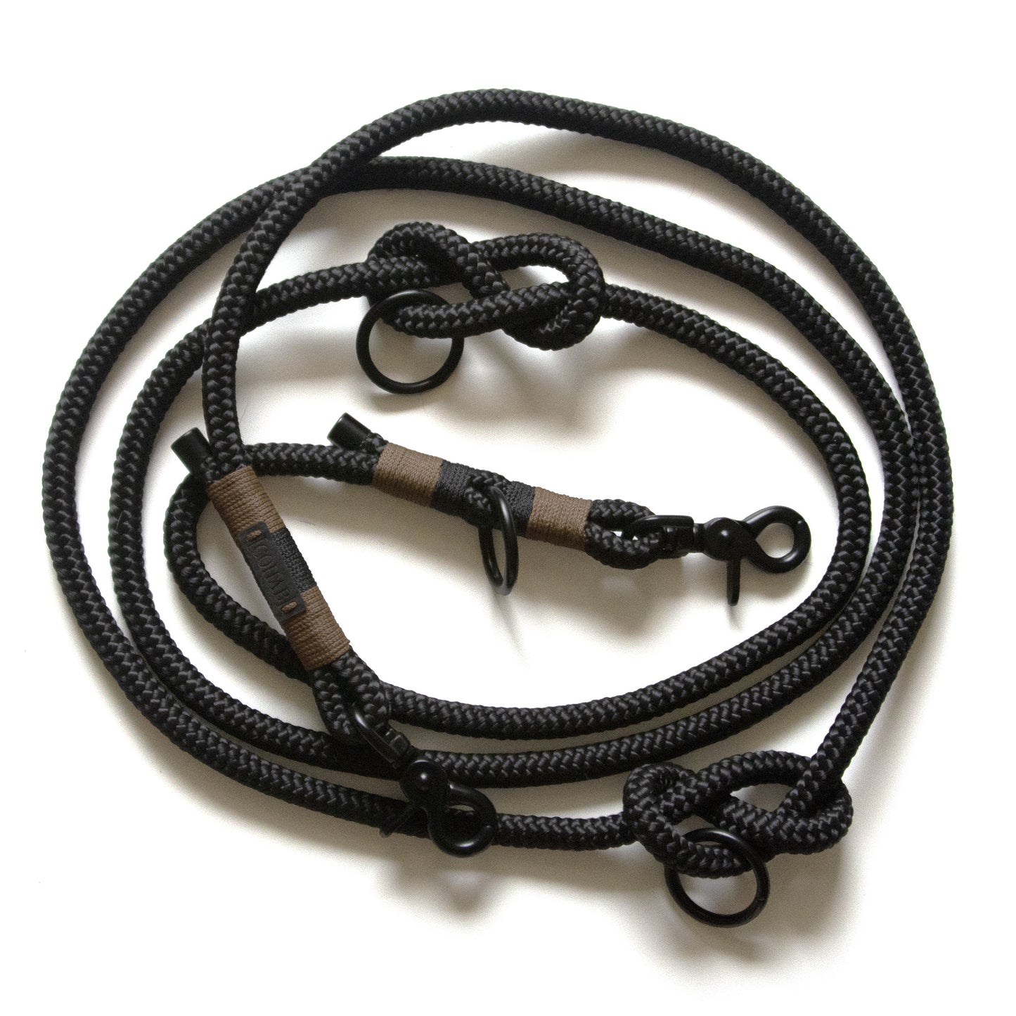 leine "black" 150-250cm