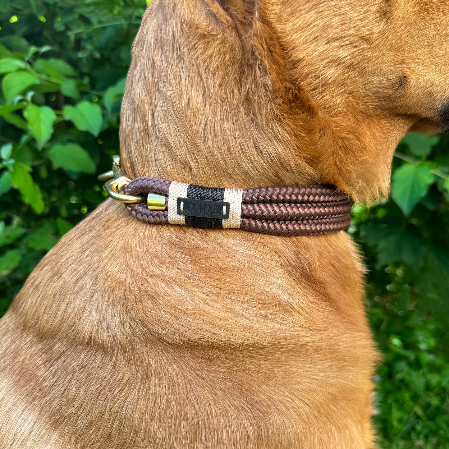 halsband "mokka" 40cm