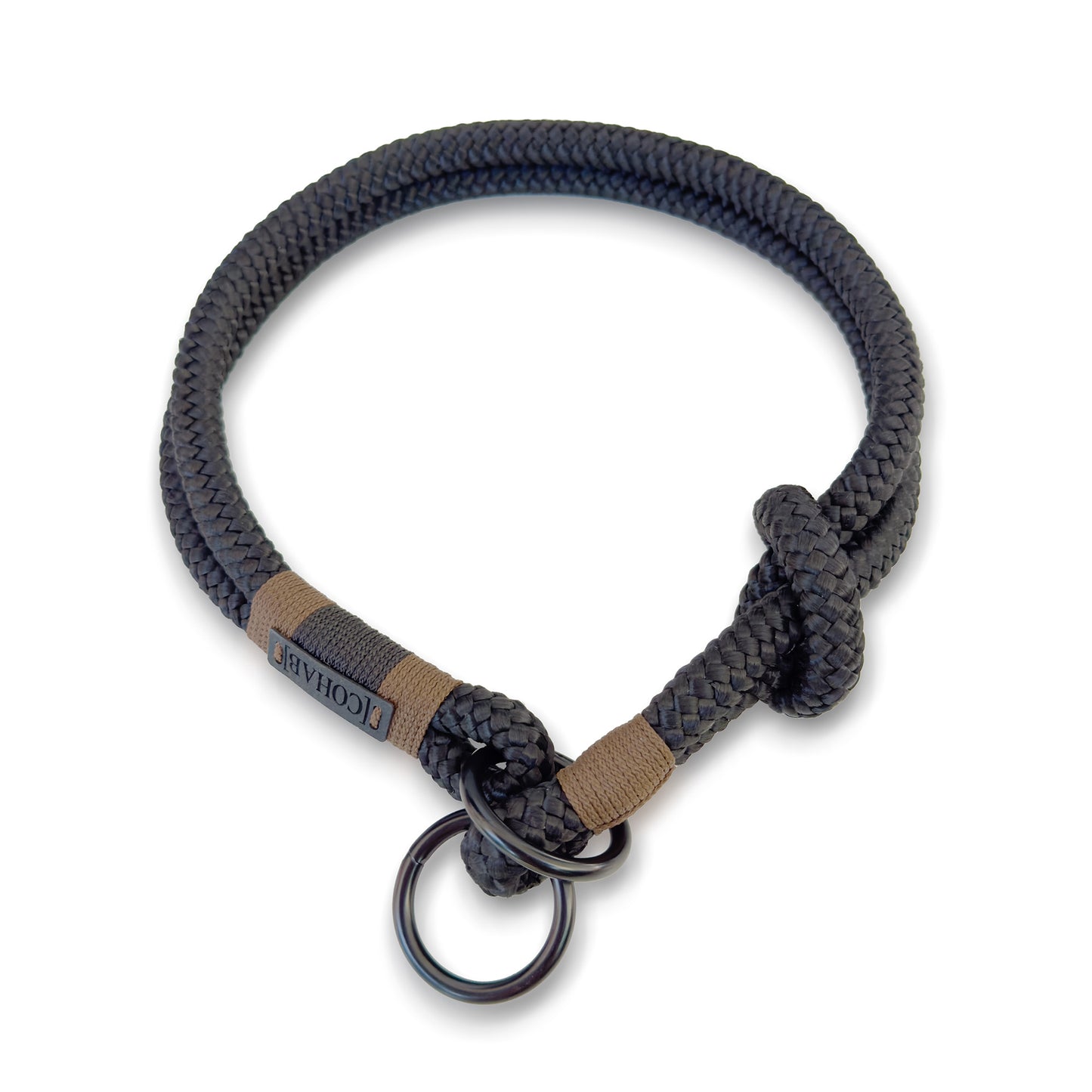 retrieverhalsband "black" 45cm