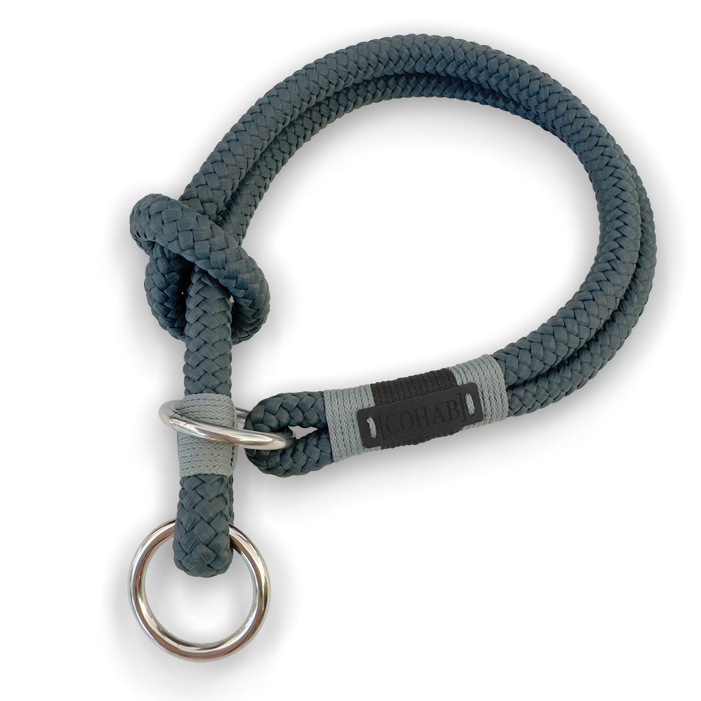 retrieverhalsband "stone" 36cm