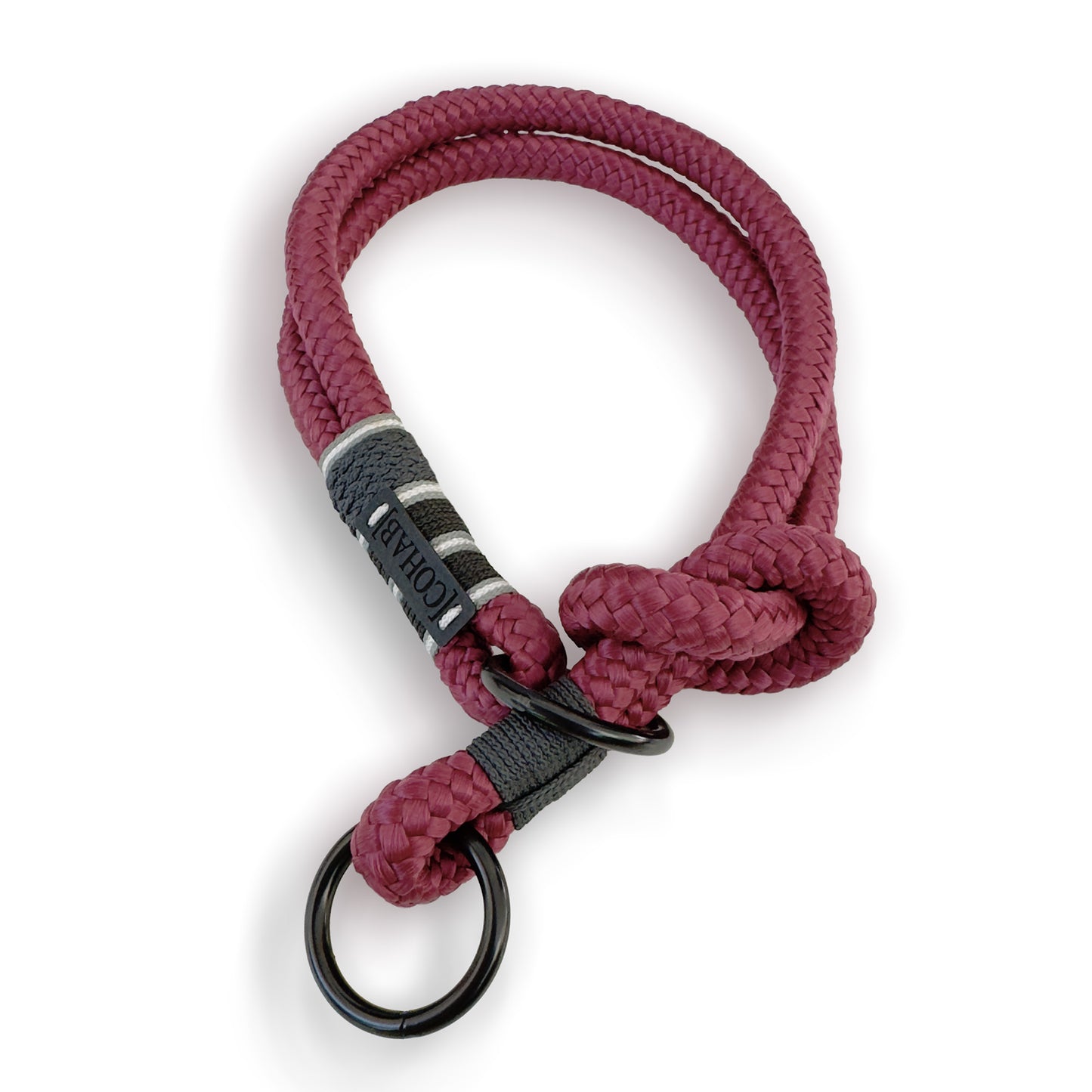 retrieverhalsband "ruby red" 38cm