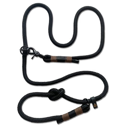 retrieverleine "black"