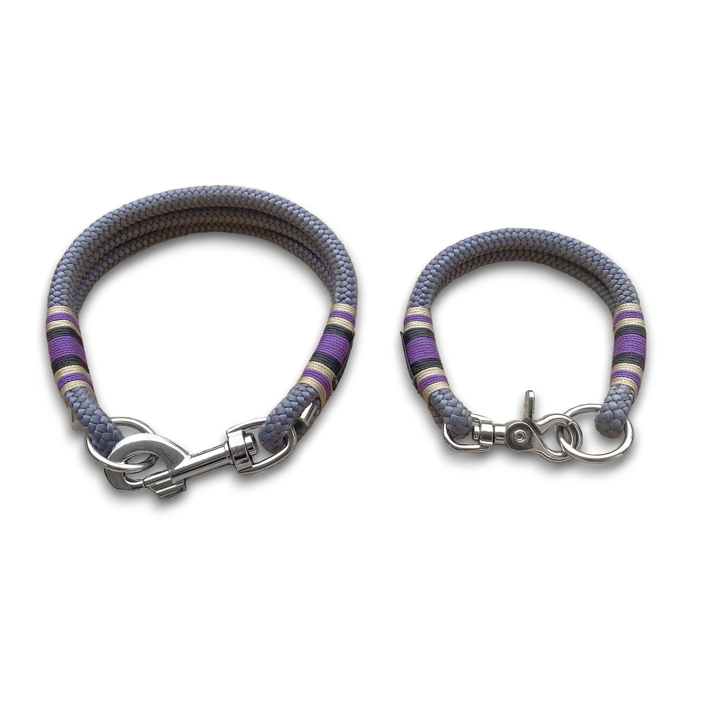 halsband "lavender"