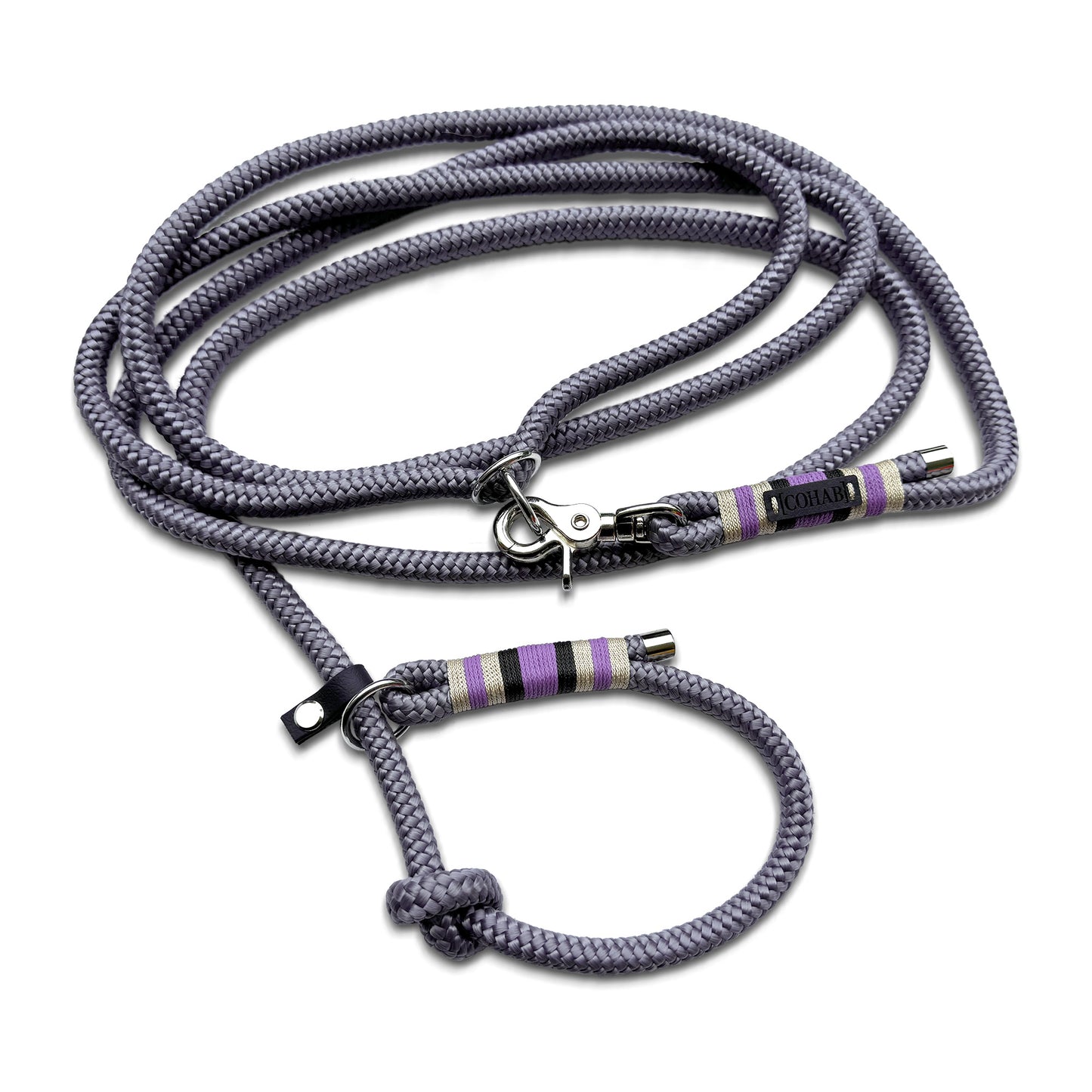 retrieverleine "lavender"