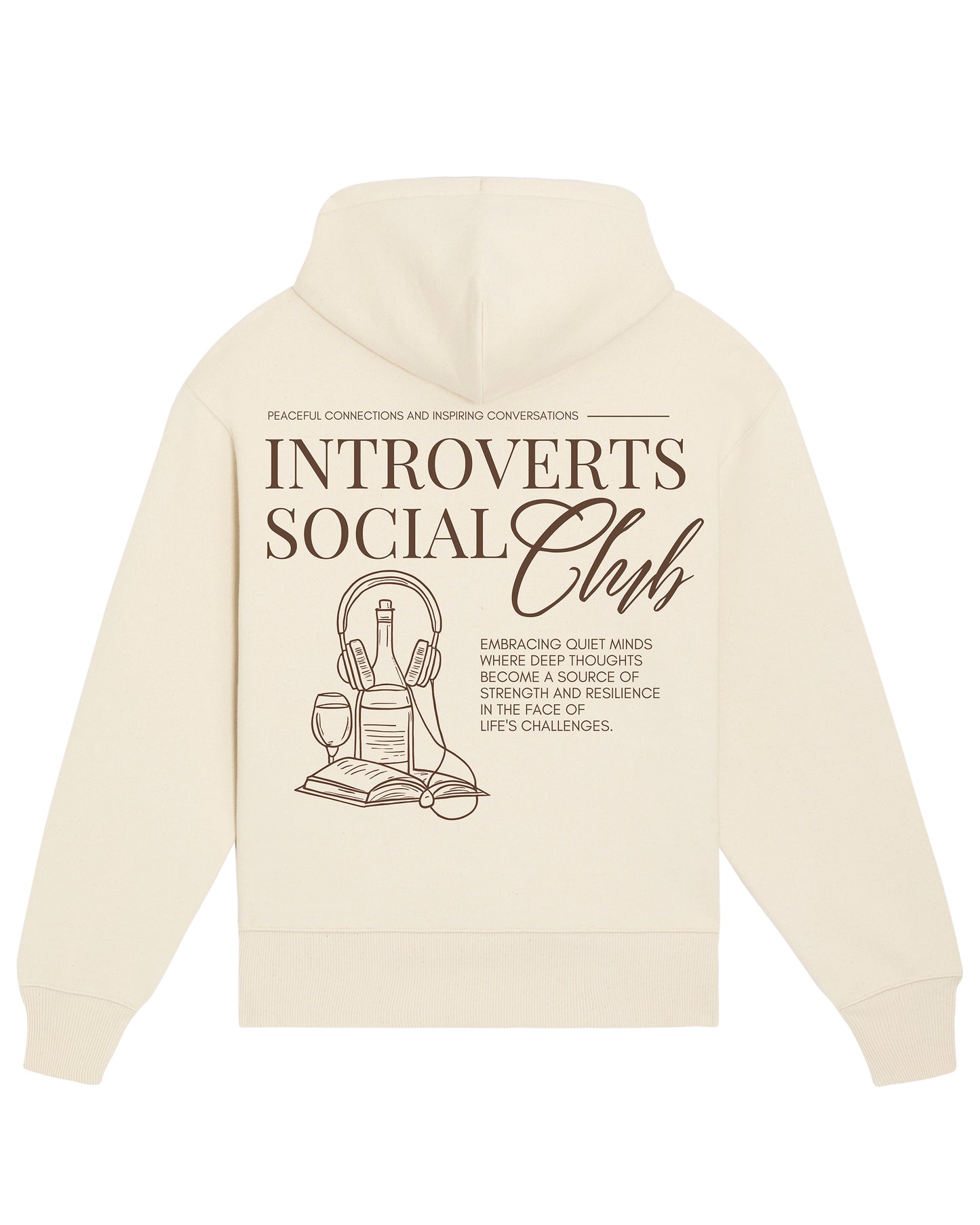 hoodie "introvert"