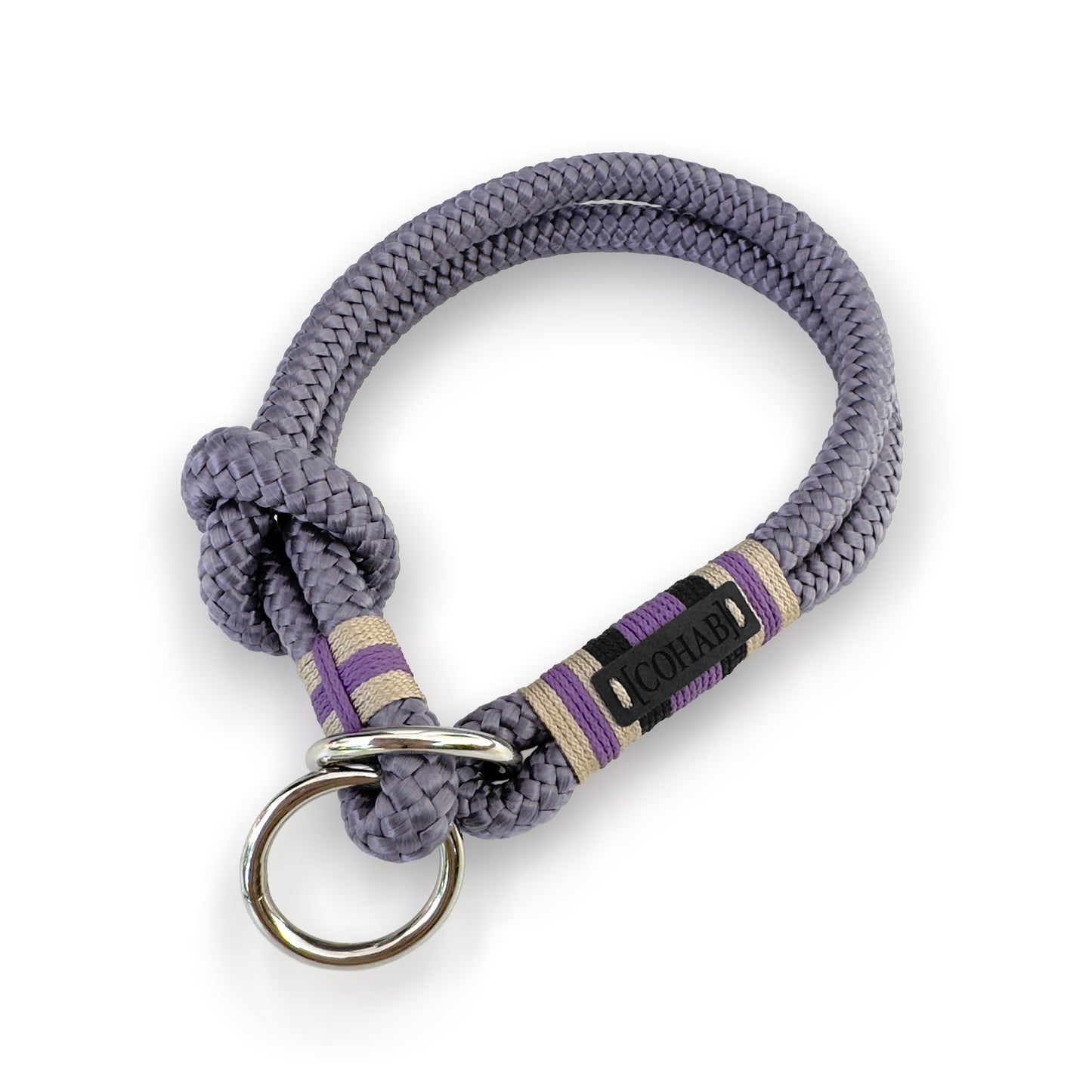 retrieverhalsband "lavender" 34cm