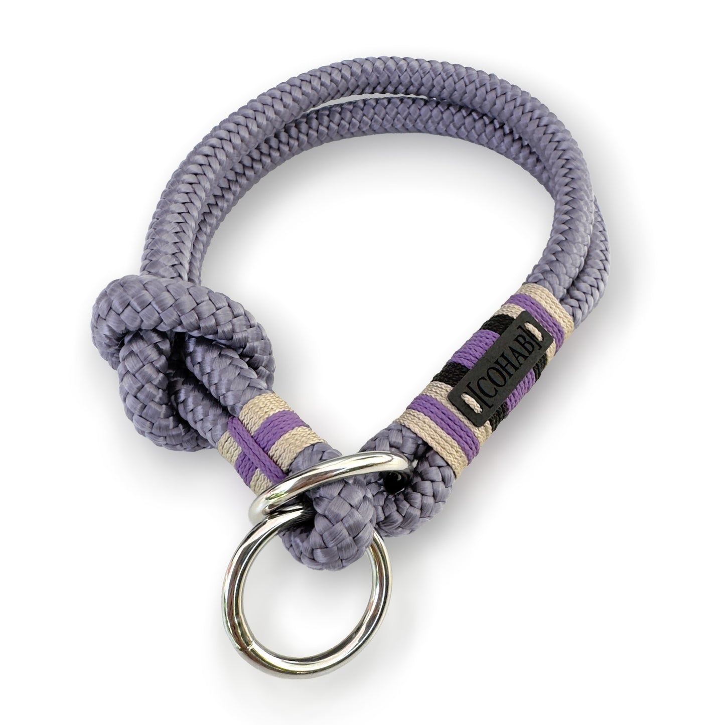 retrieverhalsband "lavender" 34cm