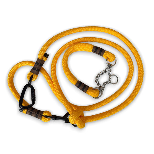 XL zugstopphalsband "honey"