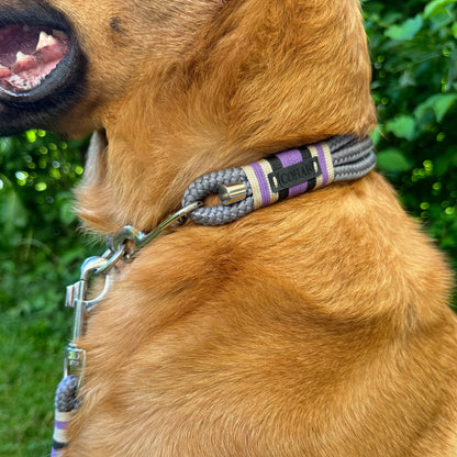 halsband "lavender"