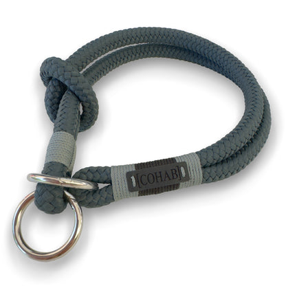 retrieverhalsband "stone" 36cm