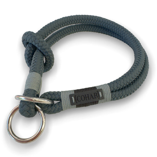 retrieverhalsband "stone" 36cm