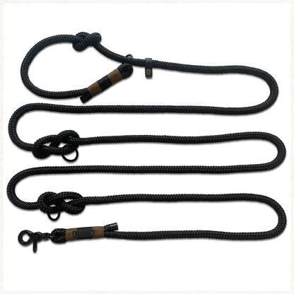 retrieverleine "black"