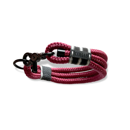 halsband "ruby red"