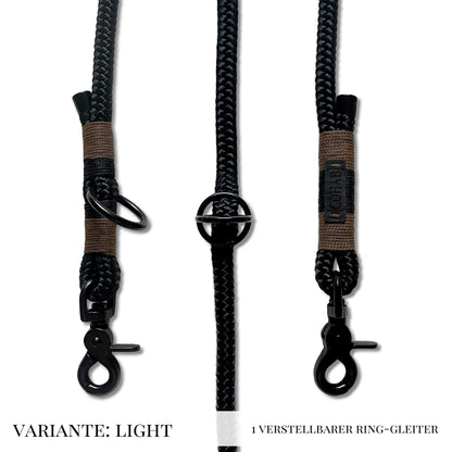 leine "black" 150-250cm