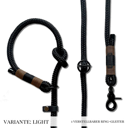 retrieverleine "black"
