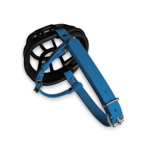 maulkorb riemen "blue" für baskerville ultra