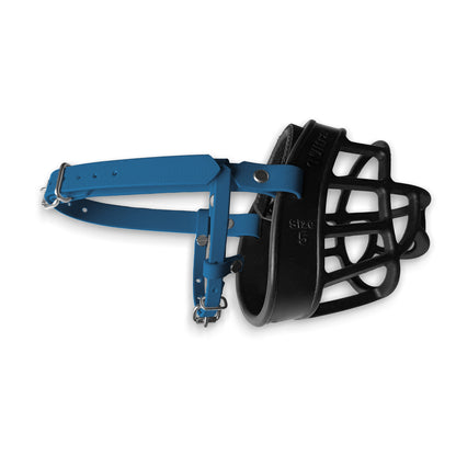 maulkorb riemen "blue" für baskerville ultra