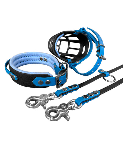 halsband wasserfest "blue"